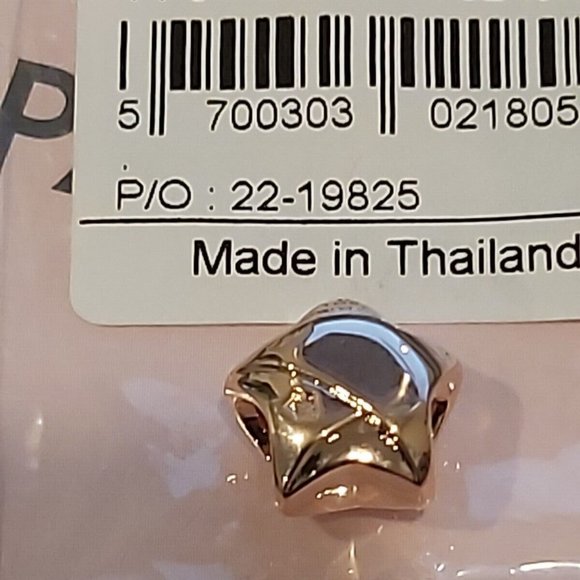 Authentic PANDORA *CHINA EXCLUSIVE*Lucky Star Series Preference Star 782484C01 - Picture 7 of 8